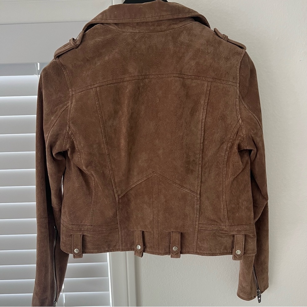 NWOT Blank NYC Suede Moto Jacket Size XS - Picture 4 of 4